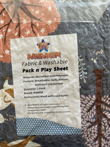 Pack play cot fitted sheet - play,