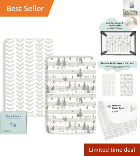 Elegant travel cot - travel, sheets