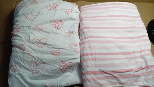 Cot fitted sheets 95x65cm - cot,