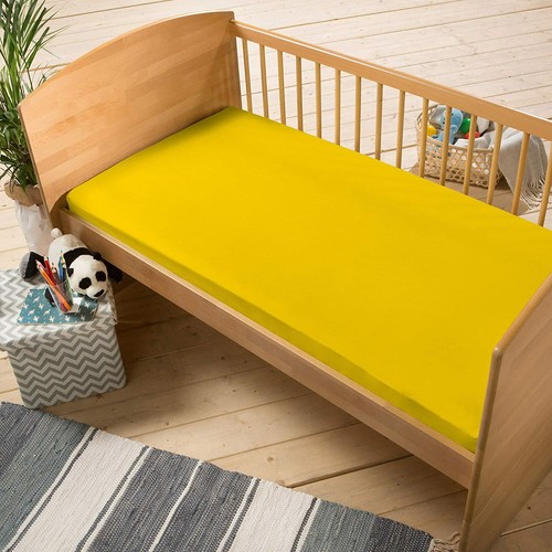 Yellow jersey fitted sheet - jersey,