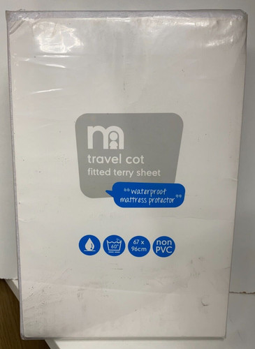 Mothercare travel cot fitted - mothercare,