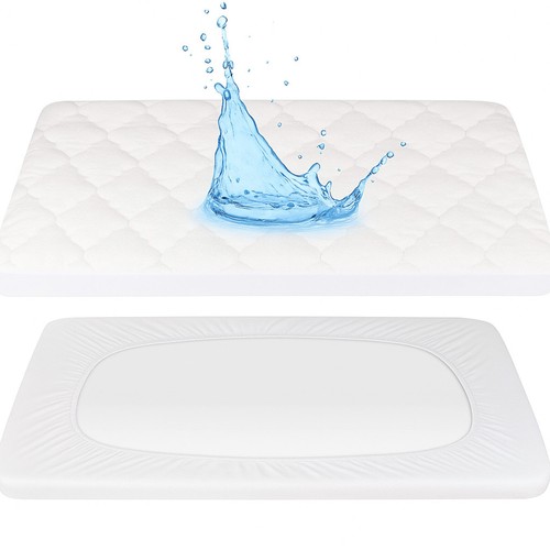 Quilted travel cot mattress - quilted,
